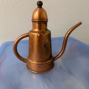 Copper Oil Can Pourer - Copper Finish
